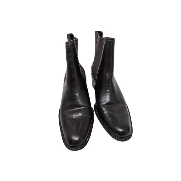 Vintage Y2K Eddie Bauer 8 Brown Ankle Boot Chelsea Minimalist Classic Academia - Picture 4 of 5